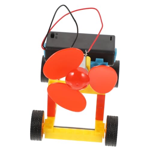 NAMOARLY 1Satz DIY Windkraft Autospielzeug Für Lehrreiches Stem Lernkit Naturwissenschaften Und Technik Ab Jahren Konstruktionsspielzeug Für Kleine von NAMOARLY