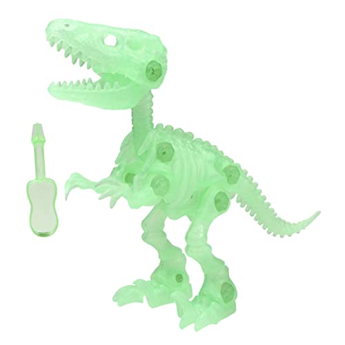 NAMOARLY 1Satz Dinosaurier Skelett Luminous Dinosaurier Formen Für DIY Handmontage Lernspielzeug Kreativität Und Feinmotorik Für Jungen Und Ab Jahren von NAMOARLY