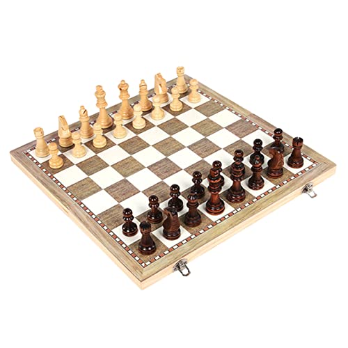 NAMOARLY 1Satz Faltbares Schachspielzeug für Schachspiel mit Klassischem Design für Puzzlespaß und Bildung Vielseitig Einsetzbar Portable und Praktisch von NAMOARLY