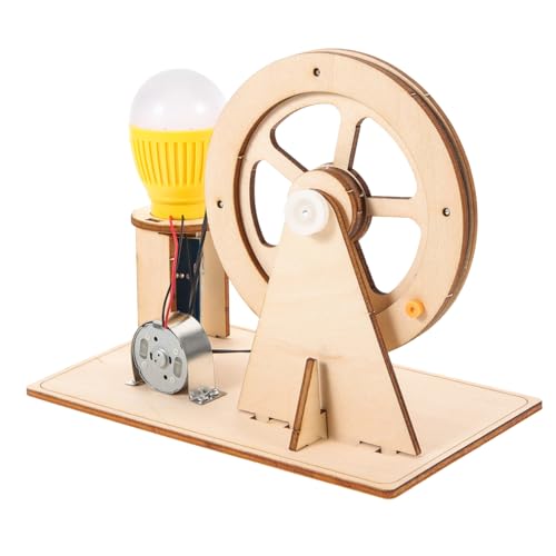 NAMOARLY 1Satz Handkurbelgenerator DIY Bausatz Für Experimenteller Notstromgenerator Kreatives Lernspielzeug Für Junge Zufälligem Zubehör Für Spannende Experimente von NAMOARLY