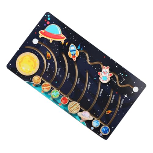 NAMOARLY 1Satz Holz Sonnensystem Puzzle für Kleinkinder Planeten Erkenntnisspielzeug für Lernspielzeug zur Kognitiver Fähigkeiten und Kreativität im Vorschulalter NAMOARLY 1Satz Holz Sonnensystem Puzzle für Kleinkinder Planeten Erkenntnisspielzeug für Lernspielzeug zur Kognitiver Fähigkeiten und Kreativität im Vorschulalter von NAMOARLY