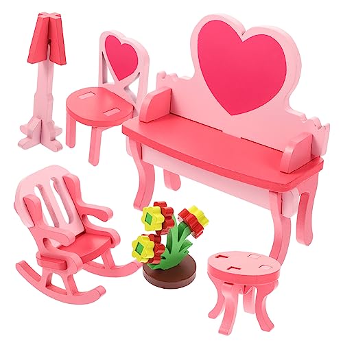 NAMOARLY 1Satz Holzpuzzle Für DIY Bauspielzeug Mit Möbeln Für Kreatives Fantasie Und Geschicklichkeit Einfach Zusammenzubauen Ohne Kleber NAMOARLY 1Satz Holzpuzzle Für DIY Bauspielzeug Mit Möbeln Für Kreatives Fantasie Und Geschicklichkeit Einfach Zusammenzubauen Ohne Kleber von NAMOARLY