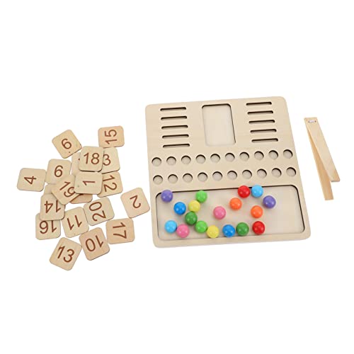 NAMOARLY 1Satz Holzspielzeug Für Holzzahlkarten Pädagogisches Lernspielzeug Zur Kognitiver Fähigkeiten Und Zahlenverständnis Für Vorschulkinder NAMOARLY 1Satz Holzspielzeug Für Holzzahlkarten Pädagogisches Lernspielzeug Zur Kognitiver Fähigkeiten Und Zahlenverständnis Für Vorschulkinder von NAMOARLY