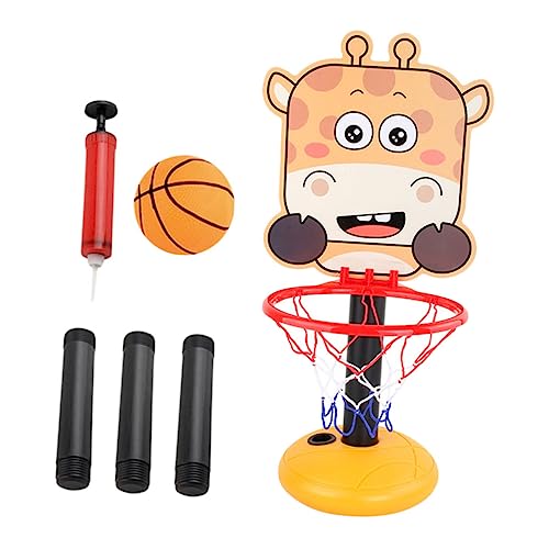 NAMOARLY 1Satz Interaktives Basketballspielzeug Verstellbarer Cartoon Basketballständer Für Innen Und Außen Fördert Koordination Für Jungen von NAMOARLY