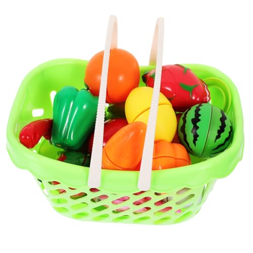 NAMOARLY 1Satz Kitchen Play Toy Fruits and Vegetables Cutting Realistic Simulation Kitchen Toy for for Educational Play and Cognitive Development NAMOARLY 1Satz Kitchen Play Toy Fruits and Vegetables Cutting Realistic Simulation Kitchen Toy for for Educational Play and Cognitive Development von NAMOARLY