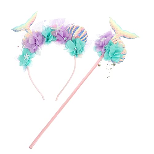 NAMOARLY 1Satz Meerjungfrau Kostüm Set für Stirnband und Accessoire für Geburtstagsfeiern Cosplay und Themenpartys Bequem und Sicher für Kleine Kreatives NAMOARLY 1Satz Meerjungfrau Kostüm Set für Stirnband und Accessoire für Geburtstagsfeiern Cosplay und Themenpartys Bequem und Sicher für Kleine Kreatives von NAMOARLY