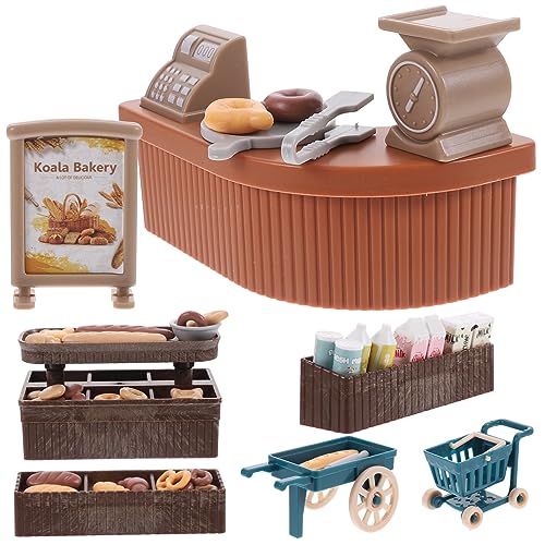 NAMOARLY 1Satz Miniature Bäckerei DIY Brotmodelle Für Puppenhaus Küchendekoration Realistische Bäckerei Accessoires Für Fördert Kreativität von NAMOARLY