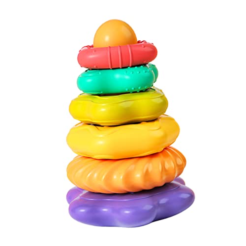 NAMOARLY 1Satz Stapelspielzeug Für Pädagogisches Regenbogen Säulen Lernspielzeug Für Kleinkinder Fördert Motorische Fähigkeiten Und Kreativität NAMOARLY 1Satz Stapelspielzeug Für Pädagogisches Regenbogen Säulen Lernspielzeug Für Kleinkinder Fördert Motorische Fähigkeiten Und Kreativität von NAMOARLY