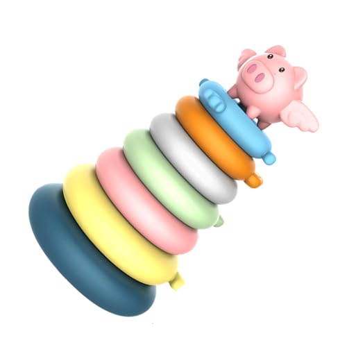 NAMOARLY 1Satz Stapelspielzeug Für Pädagogisches Zur Frühen Interaktives Eltern Junge Mädchen Lagiger Regenbogen Turm Aus Hochwertigem Material Badespielzeug Für Junge Mädchen NAMOARLY 1Satz Stapelspielzeug Für Pädagogisches Zur Frühen Interaktives Eltern Junge Mädchen Lagiger Regenbogen Turm Aus Hochwertigem Material Badespielzeug Für Junge Mädchen von NAMOARLY
