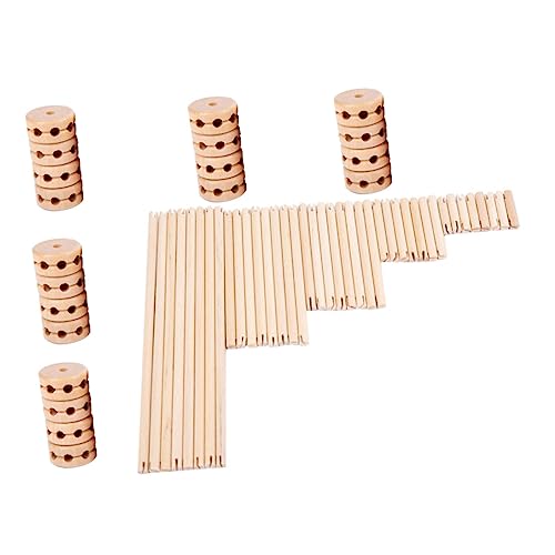 NAMOARLY 1Satz Teiliges Holz Bausteinspielzeug Für Lustige Zusammengebaute Spielzeuge Zur Frühen Bildung Montessori Für Kleinkinder Ab Jahr Kreatives Steckspielzeug Aus Holz NAMOARLY 1Satz Teiliges Holz Bausteinspielzeug Für Lustige Zusammengebaute Spielzeuge Zur Frühen Bildung Montessori Für Kleinkinder Ab Jahr Kreatives Steckspielzeug Aus Holz von NAMOARLY