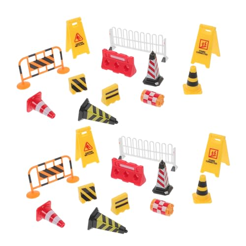 NAMOARLY 1Satz Verkehrszeichen Teiliges Für Lehrreiche Verkehrssicherheit Und Infrastruktur Mini Straßenblöcke Für Spielteppiche Und Kreative Lernumgebungen von NAMOARLY