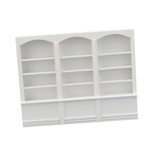 NAMOARLY 1Stück Mini Kabinett Für Puppenhäuser Kreatives Mini Bücherregal Aus Umweltfreundlichem Material Desktop Für Zuhause Büro Oder Perfektes Für Langlebig von NAMOARLY