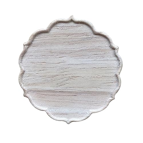 NAMOARLY Realistisches Mini-holztablett Für Puppenhäuser Miniatur- Mini-wohnaccessoire von NAMOARLY