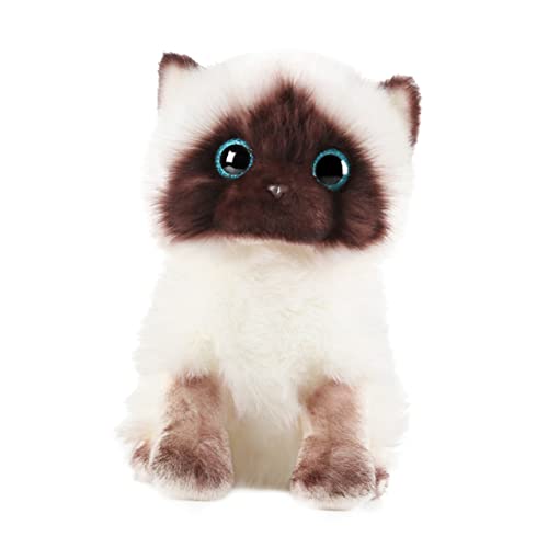NAMOARLY 1Stück Plüsch Katzenpuppe Realistische Simulation Katzenfigur Stofftierpuppe Als Niedliches Wohnaccessoire Kuscheltier Für Katzenliebhaber Weiß NAMOARLY 1Stück Plüsch Katzenpuppe Realistische Simulation Katzenfigur Stofftierpuppe Als Niedliches Wohnaccessoire Kuscheltier Für Katzenliebhaber Weiß von NAMOARLY