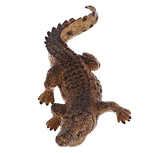NAMOARLY 1pc Simulation Krokodil Modell Wildlife Desktop Schmuck Für Home Shop von NAMOARLY