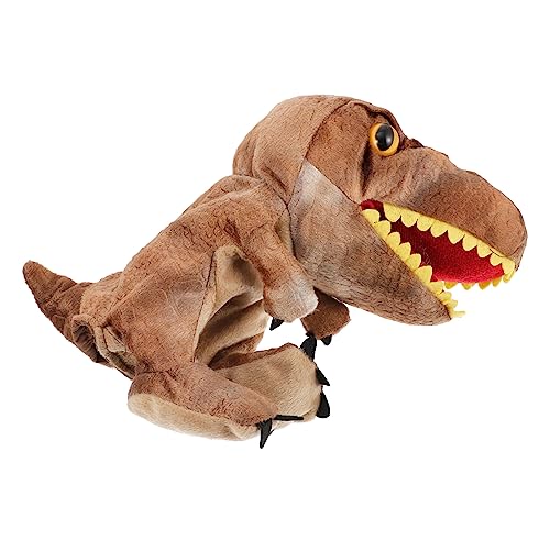 NAMOARLY 1Stk Dinosaurier-Handpuppenspielzeug Plüschpuppe Spielzeuggeschenk Dino Plush Dinosaur Plush Plüschfigurenspielzeug kreative Puppe Geburtstagsgeschenk Haushalt Plüschtier Ragdoll von NAMOARLY