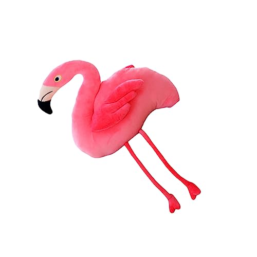 NAMOARLY 1stk Flamingo-Spielzeug Babygeschenke Für Babys Kuscheltiere Flamingo-Figur Mädchenspielzeug Mädchen- -Geschenke Babypuppe Für Frauen Kleiner Anhänger Rosa Stoff Niedlich von NAMOARLY