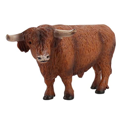 NAMOARLY Rinder Schmuck 1pc Simulation Highland Cattle Spielzeug Entzückende Kuh Modell Pädagogisches Desktop Dekoration NAMOARLY Rinder Schmuck 1pc Simulation Highland Cattle Spielzeug Entzückende Kuh Modell Pädagogisches Desktop Dekoration von NAMOARLY