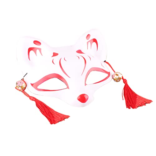 NAMOARLY 1stk Halloween Maskerade-maske Katzengesichtsmaskenkostüm Cosplay Japanische Ornamente Kostüme Für Erwachsene Tier Cos Fuchs m Fragen Hälfte Kleidung Abschlussball von NAMOARLY