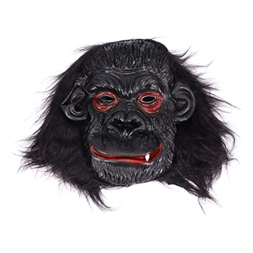 NAMOARLY 1stk Orang-utan- Geistermaske Für Halloween Halloween- Halloween-partyzubehör Horrorkopf Für Party Horror- Gorilla- Cosplay -requisiten Black NAMOARLY 1stk Orang-utan- Geistermaske Für Halloween Halloween- Halloween-partyzubehör Horrorkopf Für Party Horror- Gorilla- Cosplay -requisiten Black von NAMOARLY