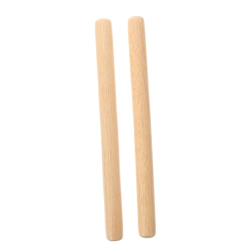 NAMOARLY Musikalische Stäbe Für Kinder 2 Stück Rhythmusstäbe Aus Holz Früherziehungshilfe Für Jungen Und Mädchen NAMOARLY Musikalische Stäbe Für Kinder 2 Stück Rhythmusstäbe Aus Holz Früherziehungshilfe Für Jungen Und Mädchen von NAMOARLY