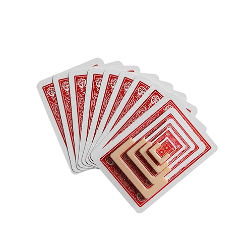 NAMOARLY 2 STK Stütze Spielkarten aus Papier Tischspiele für die Familie Amusement familienspiele Trickkarten Leistungskarten Schreibtisch Kartenspielen Säule Artikelkarte Kind Requisiten von NAMOARLY
