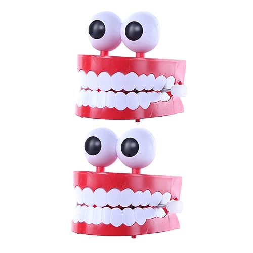 NAMOARLY 2 STK große weiße zähne heeloween Funny Present Funny Toys Neuartiges Aufziehspielzeug lustiges aufziehspielzeug Zappelspielzeug aufziehbares Plastik rot NAMOARLY 2 STK große weiße zähne heeloween Funny Present Funny Toys Neuartiges Aufziehspielzeug lustiges aufziehspielzeug Zappelspielzeug aufziehbares Plastik rot von NAMOARLY