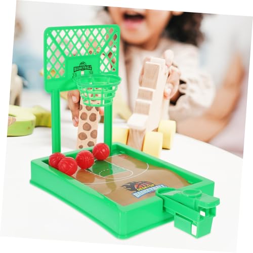 NAMOARLY 2 Sätze Basketball Desktop Toy für Interaktives Sportspiel mit Bällen Verbessert Hand Auge koordination und Fingerkraft Farbenfrohes Indoor für Jungen und Mädchen Zufällige Farbe von NAMOARLY