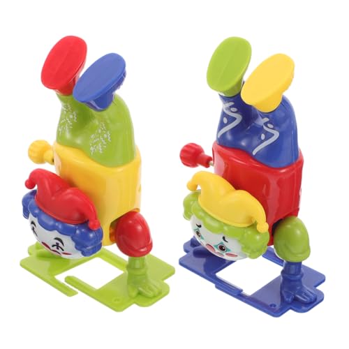 NAMOARLY 2 Stück Aufzieh Clownspielzeug Lustige Tischdeko mit Wind Up Mechanismus Kinderfreundlich Ab Jahre Kompakt und Einfach zu Bedienen Batteriefries Geschenkidee NAMOARLY 2 Stück Aufzieh Clownspielzeug Lustige Tischdeko mit Wind Up Mechanismus Kinderfreundlich Ab Jahre Kompakt und Einfach zu Bedienen Batteriefries Geschenkidee von NAMOARLY