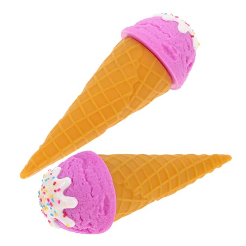 NAMOARLY 2 Stück Eismodell Kuchen-Display-Modell Requisiten Für Eiscreme-displays Simulationskuchenmodell Eiswaffel Schokoladenmodell Simulation Essen Dessert Sommer-eistüte- NAMOARLY 2 Stück Eismodell Kuchen-Display-Modell Requisiten Für Eiscreme-displays Simulationskuchenmodell Eiswaffel Schokoladenmodell Simulation Essen Dessert Sommer-eistüte- von NAMOARLY