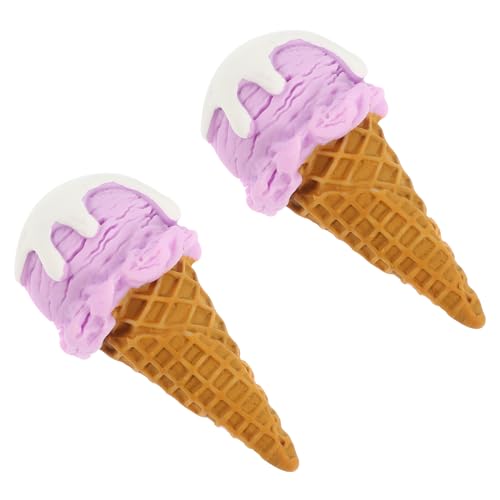 NAMOARLY 2 Stück Eismodell Puppe Gefälschte Eiscreme-Requisite Künstliche Eiswaffel Wiederverwendbar Gefälschte Eiswaffel-Requisite Zapfen Dessert-Display-Modelle Nachtisch Eiskegel Harz NAMOARLY 2 Stück Eismodell Puppe Gefälschte Eiscreme-Requisite Künstliche Eiswaffel Wiederverwendbar Gefälschte Eiswaffel-Requisite Zapfen Dessert-Display-Modelle Nachtisch Eiskegel Harz von NAMOARLY