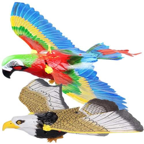 NAMOARLY 2 Stück Elektrisches Vogelspielzeug für kinderspielzeug musikspielzeug Sachen Supply Musical für Mädchen liefert lustiges Adlerspielzeug Plastik NAMOARLY 2 Stück Elektrisches Vogelspielzeug für kinderspielzeug musikspielzeug Sachen Supply Musical für Mädchen liefert lustiges Adlerspielzeug Plastik von NAMOARLY