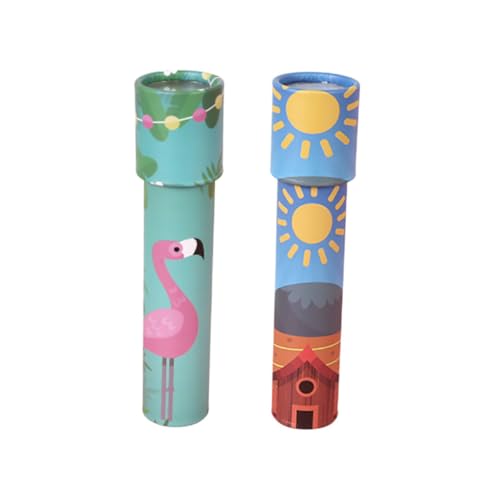 NAMOARLY 2 Stück Kaleidoskop Kinderspielzeug Kindergeschenke Kindergeschenke Für Kleinkinder Kreatives Studenten Kreativer Kinderpartygeschenke Goodie Bag von NAMOARLY