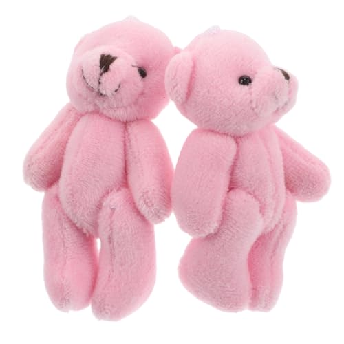 NAMOARLY 2 Stück Miniatur Plüschbär Rosa Kuscheltier Miniaturbär für Puppenhaus Deko Sammlerfreundlich Sicher und Realistisch NAMOARLY 2 Stück Miniatur Plüschbär Rosa Kuscheltier Miniaturbär für Puppenhaus Deko Sammlerfreundlich Sicher und Realistisch von NAMOARLY