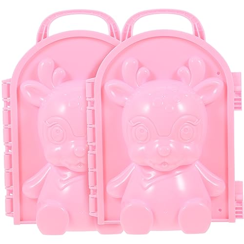 NAMOARLY 2 Stück Schneeform Clip Schneeschlachten Spiel Winter Schneespielzeug Kampf Versorgungs Maker Winter Schneeform Werfer Shooter Spaß Schnee Kunststoff Rosa NAMOARLY 2 Stück Schneeform Clip Schneeschlachten Spiel Winter Schneespielzeug Kampf Versorgungs Maker Winter Schneeform Werfer Shooter Spaß Schnee Kunststoff Rosa von NAMOARLY