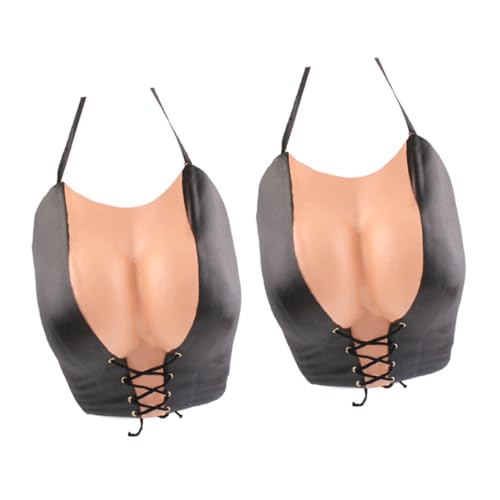 NAMOARLY 2 Stück Simulation Weibliche Brust Eva Cosplay Kostüm Zubehör Bequem Tragbar für Crossdressing Festival Party Geeignet für Zuhause Bar Ktv für Liebhaber NAMOARLY 2 Stück Simulation Weibliche Brust Eva Cosplay Kostüm Zubehör Bequem Tragbar für Crossdressing Festival Party Geeignet für Zuhause Bar Ktv für Liebhaber von NAMOARLY