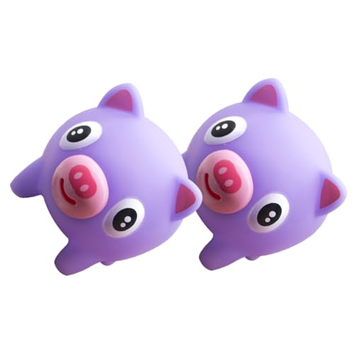 NAMOARLY 2 Stücke Cartoon-Squeeze- dekompressionsspielzeug für kinderspielzeug quetsch spielzeuge Tierspielzeug zur Druckentlastung Vinyl Violett NAMOARLY 2 Stücke Cartoon-Squeeze- dekompressionsspielzeug für kinderspielzeug quetsch spielzeuge Tierspielzeug zur Druckentlastung Vinyl Violett von NAMOARLY