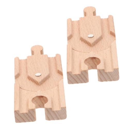 NAMOARLY 2 Stücke DIY Eisenbahngleis Spielzeug Zuggleis Ersatzteil Zuggleis Teil Gleis Spielzeug von NAMOARLY