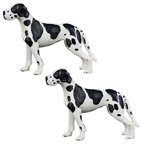 NAMOARLY 2 Stücke Hundeschmuck spielzeughund für Animal Figures wohnzimmerdeko Kinderspielzeug Tierspielzeug für Gefleckte Hundestatue Hundespielzeug aus Kunststoff Plastik NAMOARLY 2 Stücke Hundeschmuck spielzeughund für Animal Figures wohnzimmerdeko Kinderspielzeug Tierspielzeug für Gefleckte Hundestatue Hundespielzeug aus Kunststoff Plastik von NAMOARLY