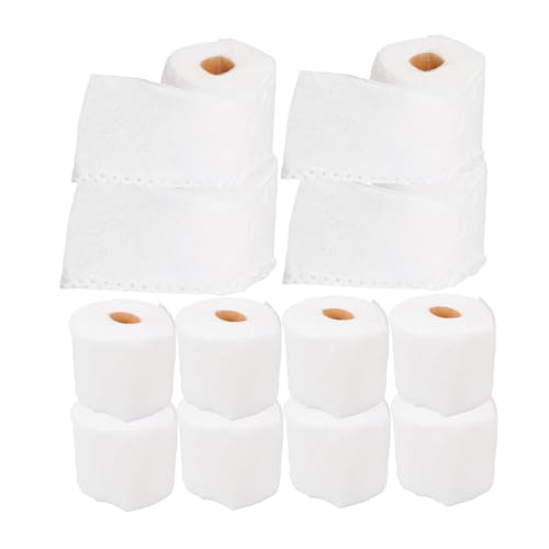 NAMOARLY Puppenhaus Badezimmer 2 Taschen Miniatur Dekoration Für Puppenhaus Miniatur Toilettenpapierrollen Simulation Papiermodell Für Puppenhaus Zubehör Ideal Für Kleine Hausgestaltung Taschen Wc von NAMOARLY