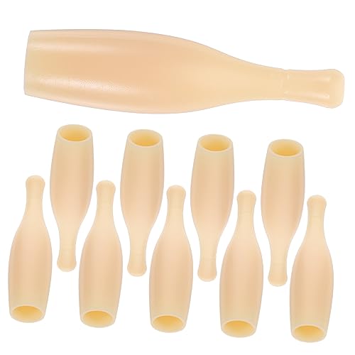 NAMOARLY 20 Stück Bowlingkugel Schreibtisch-Bowling-Spielzubehör Tabletop-Bowling Gadgets Ersatz für Bowlingspiele Mini-Bowlingkugeln Mini-Bowling- die Hüften Khaki NAMOARLY 20 Stück Bowlingkugel Schreibtisch-Bowling-Spielzubehör Tabletop-Bowling Gadgets Ersatz für Bowlingspiele Mini-Bowlingkugeln Mini-Bowling- die Hüften Khaki von NAMOARLY