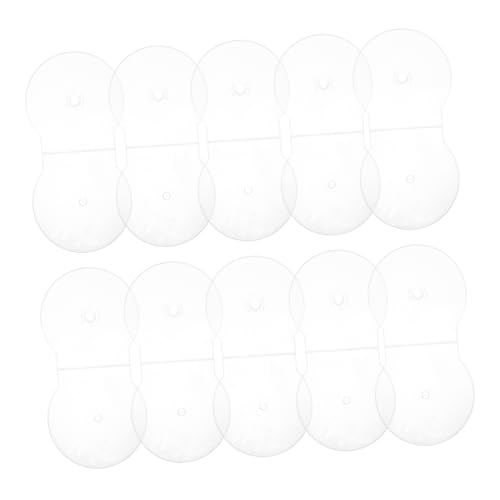 NAMOARLY 20 Stück Hülle Schutzhülle Runde Disc Hülle Jewel Case Für Clamshell Disc Hülle Halter Runde Clamshell Hülle Klare Disc Hülle Aufbewahrungshülle Kunststoff Transparent von NAMOARLY
