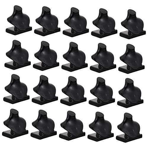 NAMOARLY 20 Stücke Puppe Mini Halskette Display Unterstützung Für Spielzeug Miniatur Schmuck Halskette Für Puppen Zubehör von NAMOARLY