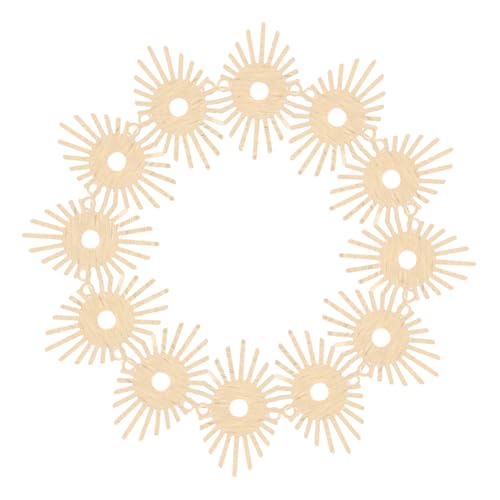 NAMOARLY 20 Stück Sonnenblumen Schmuck Blumenformen Verbinder Charm Befunde Schmuckherstellung Komponenten Verbinder Für DIY Schmuck Charm Verbinder Schmuckherstellung von NAMOARLY