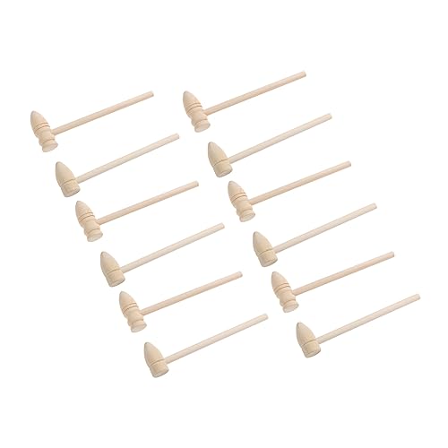 NAMOARLY 20Stücke Teiliges Holzhammer Für Ergonomische Knackhämmer Aus Hochwertigem Holz Lernspielzeug Für Kreative Spiele Und Heimdekorationen NAMOARLY 20Stücke Teiliges Holzhammer Für Ergonomische Knackhämmer Aus Hochwertigem Holz Lernspielzeug Für Kreative Spiele Und Heimdekorationen von NAMOARLY
