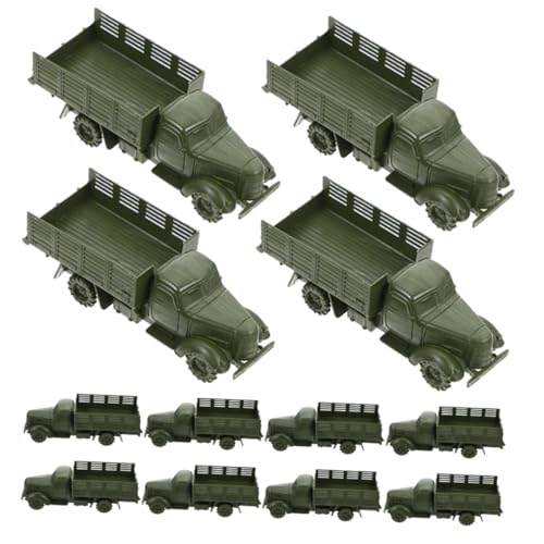 NAMOARLY 20st LKW-Modell Kinderspielzeug Für Modellautos Kleines Spielzeugauto Cartoon- Blumenkorb Plüschstirnband Tragbares Olive Green Pp von NAMOARLY