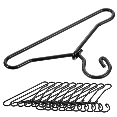 NAMOARLY 20st -kleiderbügel Puppenbett DIY-puppenhaus-bausatz Aufhänger Klein Mini-kleiderbügel Aus Metall Mini Simulierte Kleiderbügel Mini-hausbedarf Legierung Black NAMOARLY 20st -kleiderbügel Puppenbett DIY-puppenhaus-bausatz Aufhänger Klein Mini-kleiderbügel Aus Metall Mini Simulierte Kleiderbügel Mini-hausbedarf Legierung Black von NAMOARLY