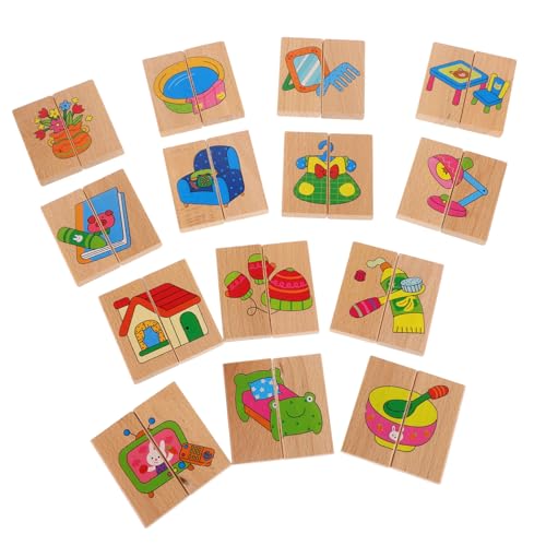 NAMOARLY 28Stücke Teiliges Holz Domino Set Für Interaktives Lernspielzeug Für Kleinkinder Montessori Inspiriertes Dominospiel Kreativität Und Spielvergnügen NAMOARLY 28Stücke Teiliges Holz Domino Set Für Interaktives Lernspielzeug Für Kleinkinder Montessori Inspiriertes Dominospiel Kreativität Und Spielvergnügen von NAMOARLY