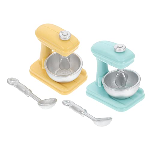 NAMOARLY 2Sätze Mixer Simuliertes Küchenzubehör Für Puppenhäuser Teilig Anregung Der Fantasie Und Praktischen Fähigkeiten Von Kindern von NAMOARLY