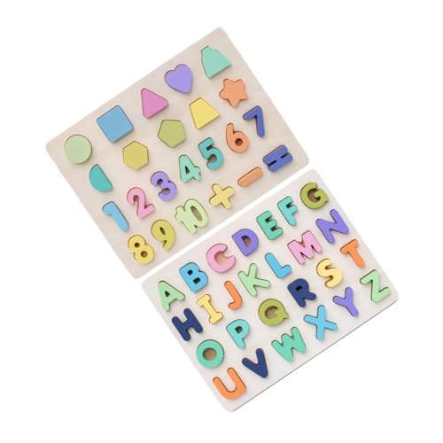 NAMOARLY 2Sätze Puzzle Für Jahren Pädagogisches Zur Intelligenzentwicklung Für Kleinkinder Und Vorschulkinder von NAMOARLY